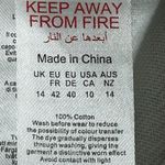 Nasty Gal Denim Leopard Print Corset Top, Zip Back, size 10 Photo 9