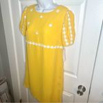 Modcloth  Yellow How Sweet It Is Mini Shift Dress Sunny Bright 8 70s Retro NWT Photo 7
