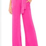 Lovers + Friends NEW Ariana Pant in Hot Magenta Small Photo 0