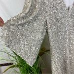 Free People Embellished Sequins Party Girl Mini Skirt Short Sleeve Dress 4 NEW Photo 3