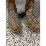 Forever Link  Women's Rhinestone Western Cowboy Boots Brown Size 7.5​ Photo 3