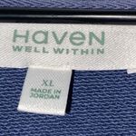 HAVEN WELL WITHIN WO SIZE XL STEEL BLUE HOODED Active COMFORT LOUNGE DRESS EUC Photo 2