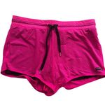 BEBE SPORT Pink Black Running Shorts Size XL NEW NWT Photo 3