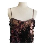 A New Day NWT--BROWN SEQUIN SHIMMY DRESS-SIZE MEDIUM New with tags, gorgeous dress, adjustable straps Measurements: Bust: armpit to armpit 19-29 inches Length: shoulder seam to bottom 36 inches Photo 3