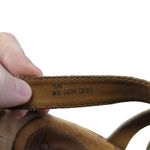 BOC Born Concepts Brown Leather Cork Wedge Heel Gladiator Sandals‎ Size 10 Photo 7