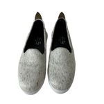 Agave Sky Cowhide Tennis Shoes in Salt and Pepper 7.5 Black Photo 3