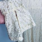 Free People NWOT Teen Witch Ivory Lace Mini Dress Photo 7