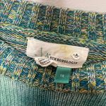 Anthropologie watercolor tie-dye knit sweater Photo 9