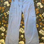 Butter Soft Blue Scrub Pants Photo 0