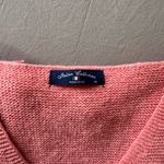 italian collection. Garter-Stitch V-Neck Sweater Photo 3