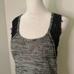 Miss Me  gray sparkly knit tank top size M Photo 3