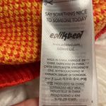 Edikted  Red and Orange Argyle Sweater-so soft cropped length 14” bust 28” Photo 6