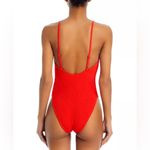 Good American Red Always Fits One-Piece Swimsuit Size 7/8 Photo 1