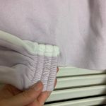 Forever 21 MD Light Purple Crop Top Dance Sweater Photo 2