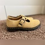 Dr. Martens NEW T-Bar Hazy Yellow Long Napped Suede Mary Jane Shoes WMS 10 Men’s9 Photo 5