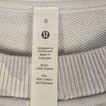 Lululemon  Womens Incognito Camo Alpine White Multi Perfectly Oversized Crew 0 Photo 4