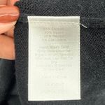 Talbots Petites Black Ruffle Trim Knit Sweater XLP Long Sleeve Cashmere Blend Photo 5