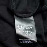 Nic+Zoe Knit Tie Dress Black Onyx Medium Photo 7