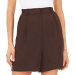 Halogen ✨ Women’s Brown Trouser Shorts Elastic Waistband 2X NWT Photo 0