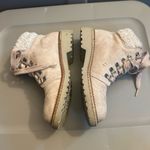 Dirty Laundry Women's Light Tan/Cream Lace-Up Boots by  Photo 1