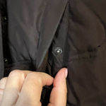 Gap Women's Brown Puffer Jacket Excellent Condition with Faux Fur Lined Hood Photo 3