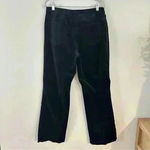Rafaella  Velvet Trouser Dress Pants Womens 12 Black Chino Mid‎ Rise Casual Photo 7