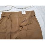 INC  Women's High Rise Belted Regular Khaki Color(Salty Nut) Shorts Size 12 Photo 3