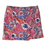 Sunsets & Sweet Tea women's size 6 small Vibrant Floral Skort skirt golf shorts Pink Photo 0