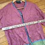Vintage Goody Goody California Silk Blend Top S Damask Artsy Unique Pink Size undefined Photo 4