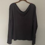 Michael Stars Grey Ribbed Boatneck Shirt Top NWOT Photo 1