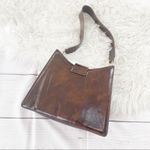 Elleme Cat Leather Bag‎ in Plum Brown Photo 4