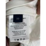 Citizens of Humanity NWT  Charlotte High‎ Rise Straight Leg White Jeans 33 School Photo 11