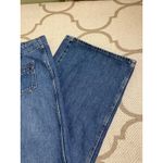 Old Navy  high rise baggy wide leg drapey denim front pockets jeans, size 16 Photo 10