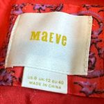 Maeve Anthropologie Grecia Ruffle Floral Chiffon Dress Asymmetrical Size 8 Women Photo 11