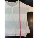 Free People Beach Boho Colorblock Linen Blend Sweater Women XS Oversized Resort Photo 10