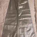 Pull & Bear silver denim pants Photo 0
