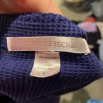 PINK - Victoria's Secret Victoria's Secret Purple Button-Up‎ Long Sleeve Thermal Large Photo 3