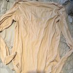 L'Agence  Women's Tan ribbed Top medium nwt Photo 6