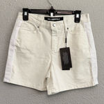 Karl Lagerfeld  Essentials Denim‎ Shorts Size 4 NWT Photo 0