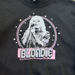 Black Blondie Graphic Sweatshirt with Fringe Size M Photo 1