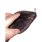 Rasta Boho Wood Beaded Disc Crossbody Bag Multicolor Flower Accent Handmade Brown Photo 3