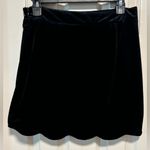 Altar'd State Altar’d State Black Crushed Velvet Skirt size Medium Photo 0
