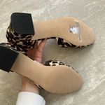 CAbi [] Kiki Ankle Strap Leopard Block Heels- 9M Photo 4