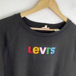 Levi's Black Relaxed Graphic Crewneck T-Shirt Women's Size X-Large XL NWT Photo 2