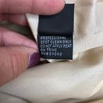 Carmen Marc Valvo  Brocade Dress Cream Gold Photo 11