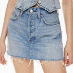 Denim Forum 90s ricci Mini Skirt Blue Size 25 Photo 0