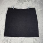 J.Jill Skirt Womens 2X Charcoal Gray Pencil Straight Mini Neutral Preppy Casual Photo 1