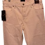 Silver Jeans  Co. Most Wanted Mid‎ Rise Ankle Straight White Jeans nwt Photo 1