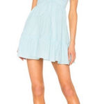 Lovers + Friends  Emmeline Gingham Mini Babydoll Dress Size XS EUC Photo 0