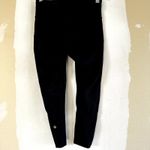 Lululemon Run The Day Crop Leggings High Rise Pocket Nulux Wicking Black 6 Photo 4